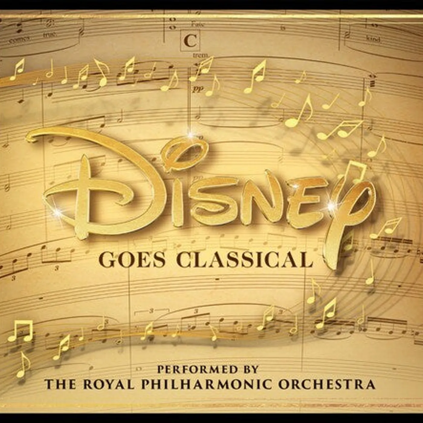 Royal Philharmonic Orchestra LP Vinyl - Disney Goes Classical
