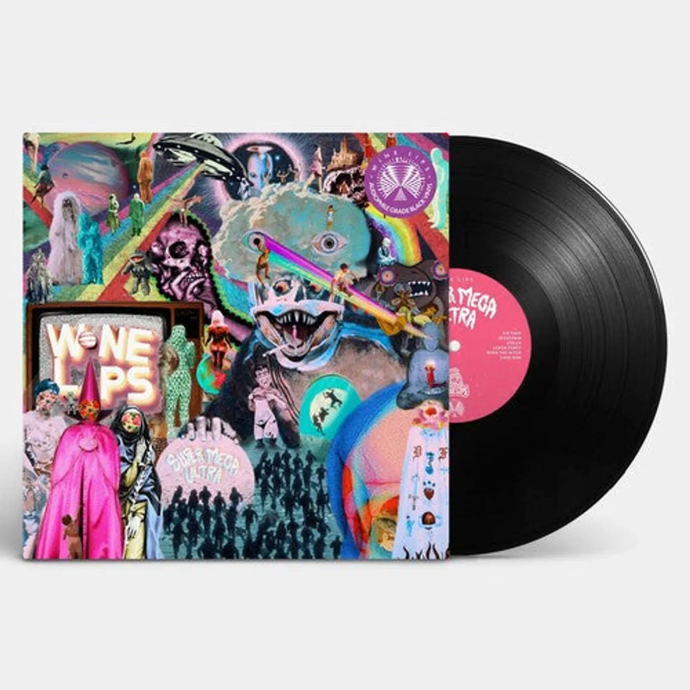Wine Lips LP Vinyl - Super Mega Ultra