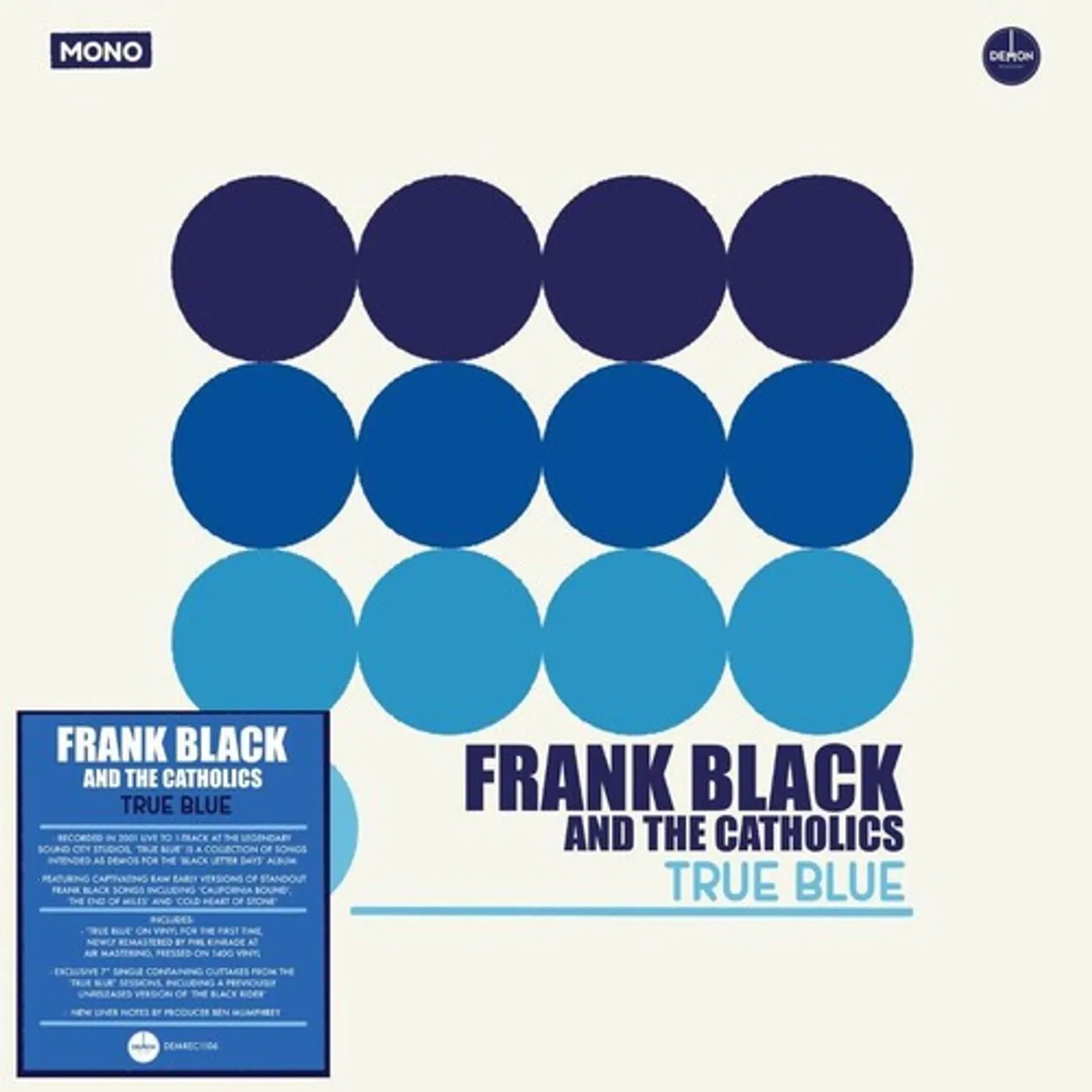 Frank & The Catholics Black LP Vinyl - True Blue (Blk) (Ofgv) (Wsv) (Uk)