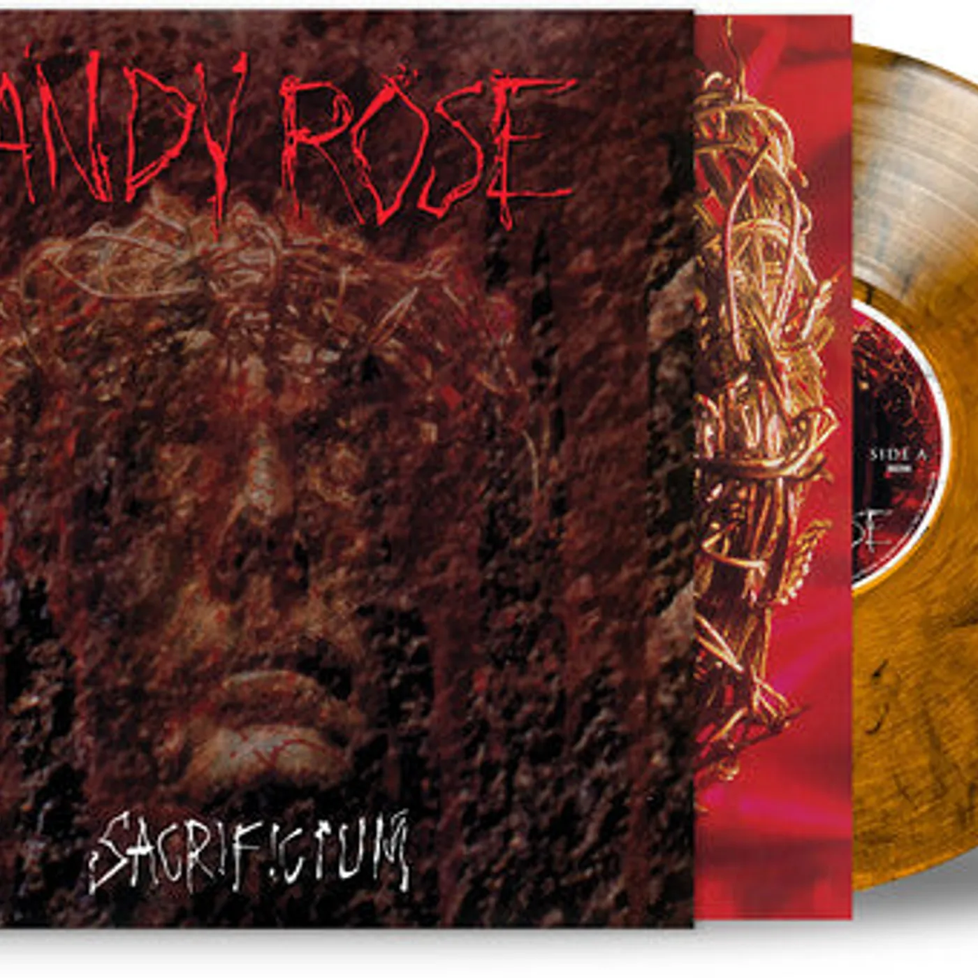 Randy Rose LP Vinyl - Sacrificium (Blk) (Coloured Vinyl) (Ltd) (Org) (Rmst)