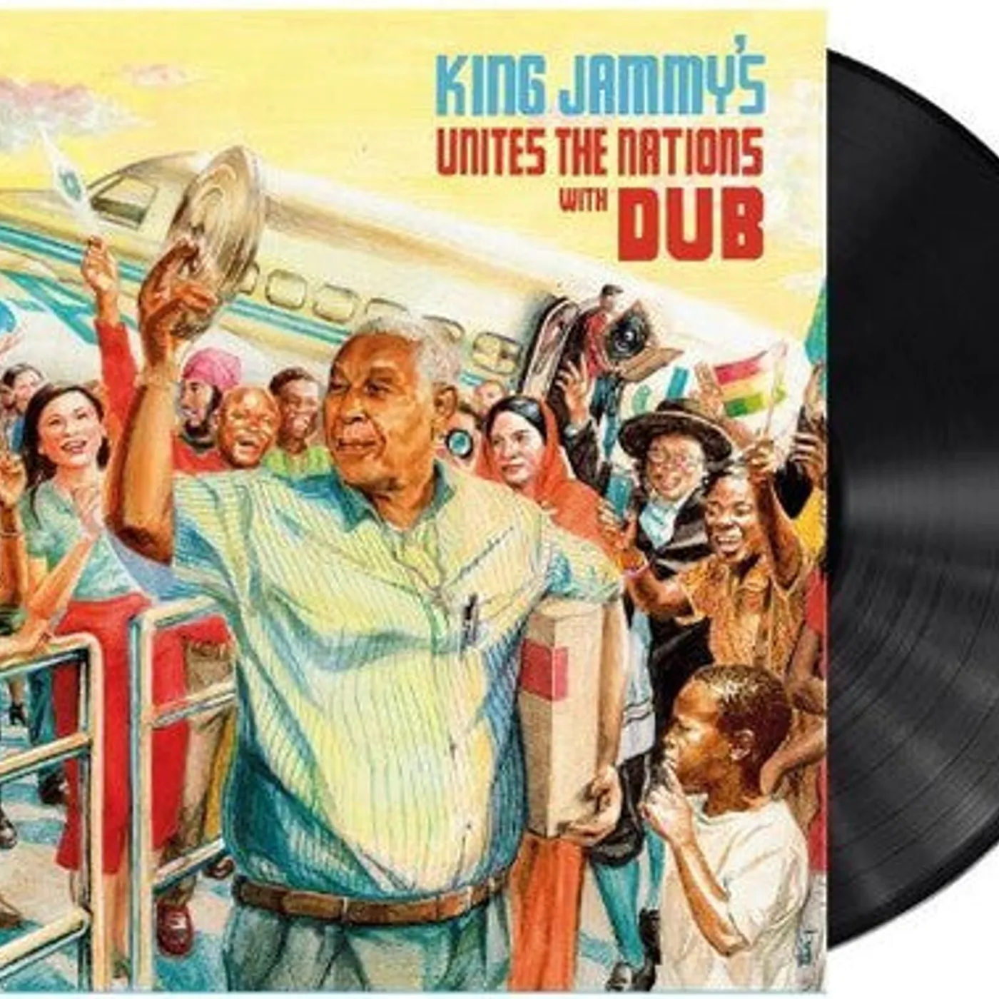 King Jammy LP Vinyl - King Jammy'S Unites The Nations With Dub