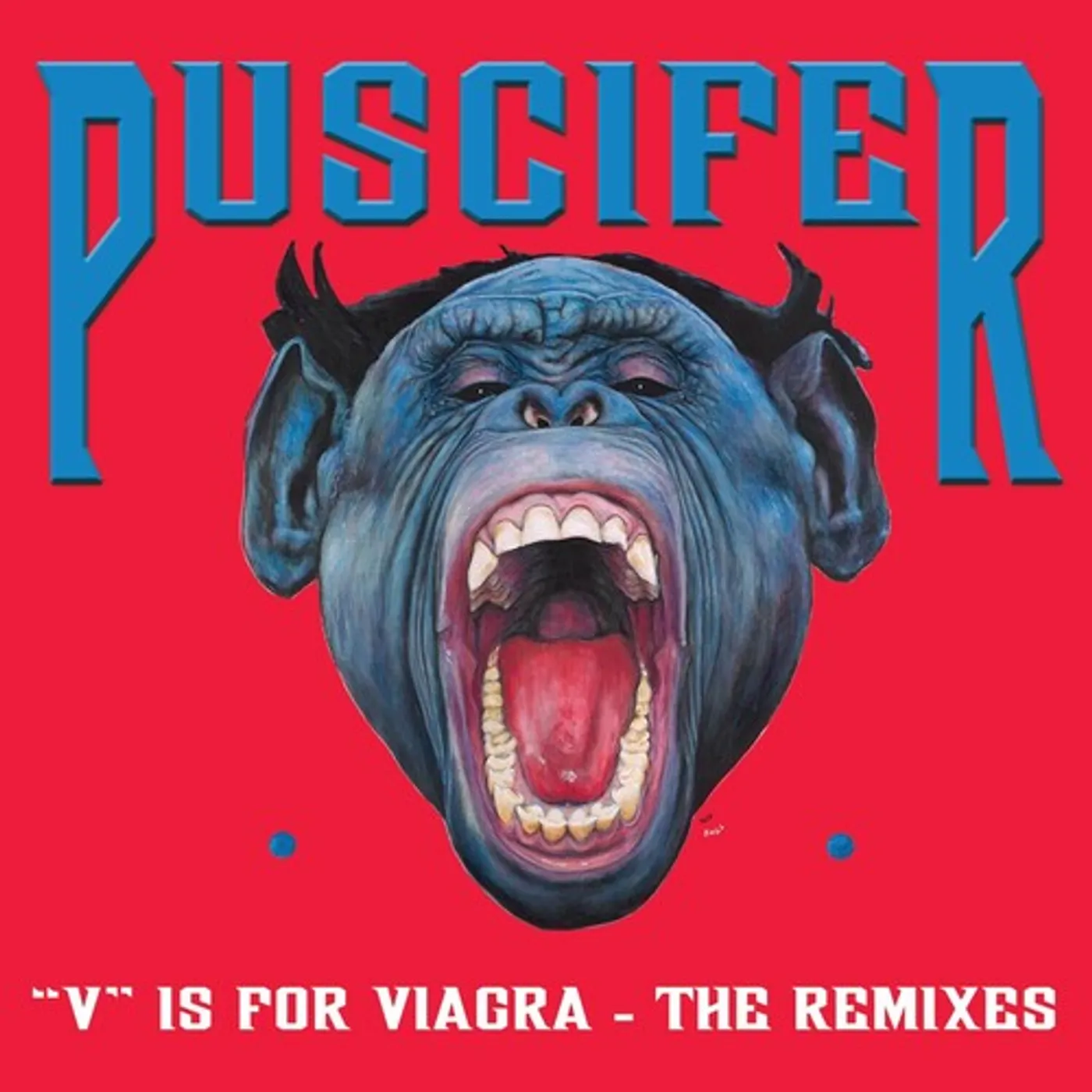 Puscifer LP Vinyl - V Is For Viagra - The Remixe