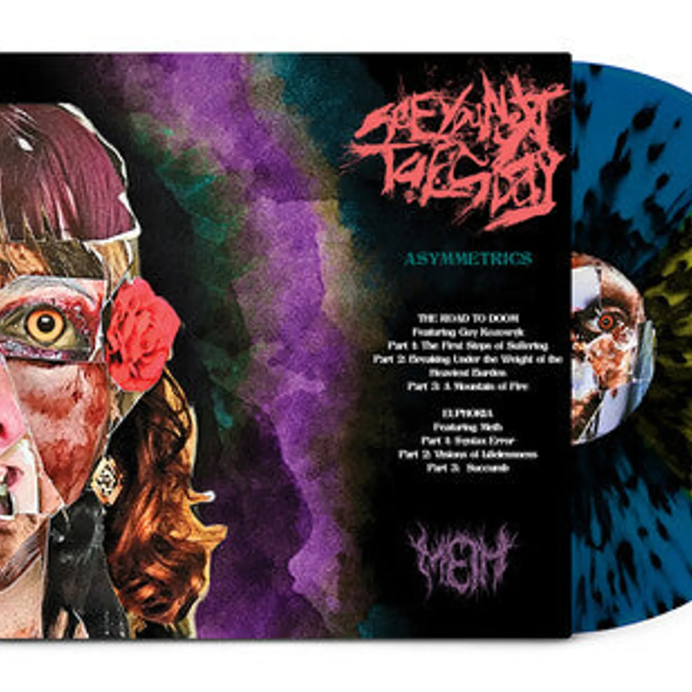 See You Next Tuesday LP Vinyl - Asymmetrics (Blk) (Blue) (Coloured Vinyl) (Ylw) (Spla)