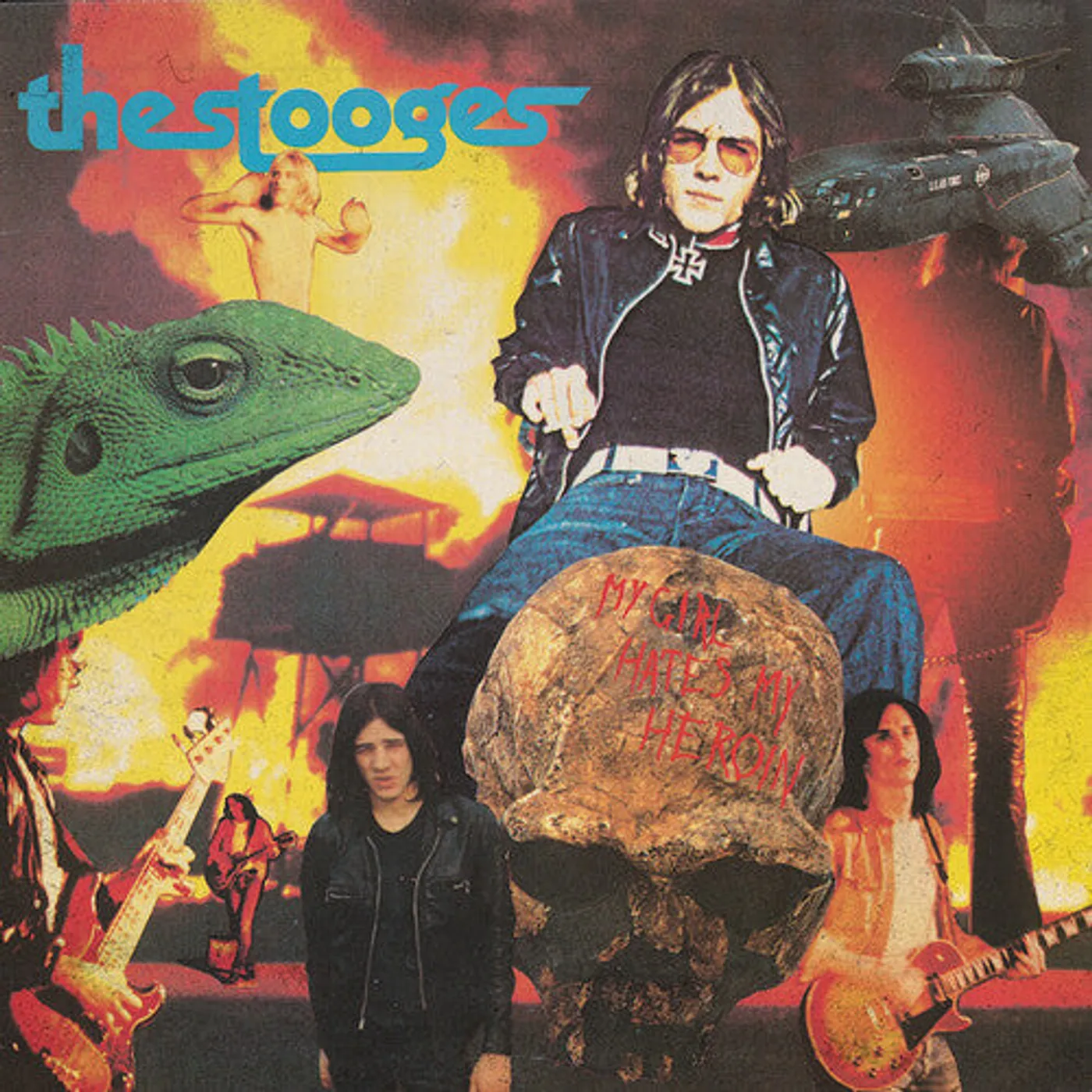 The Stooges LP Vinyl - My Girl Hates My Heroin - Splatter (Blk) (Ltd)
