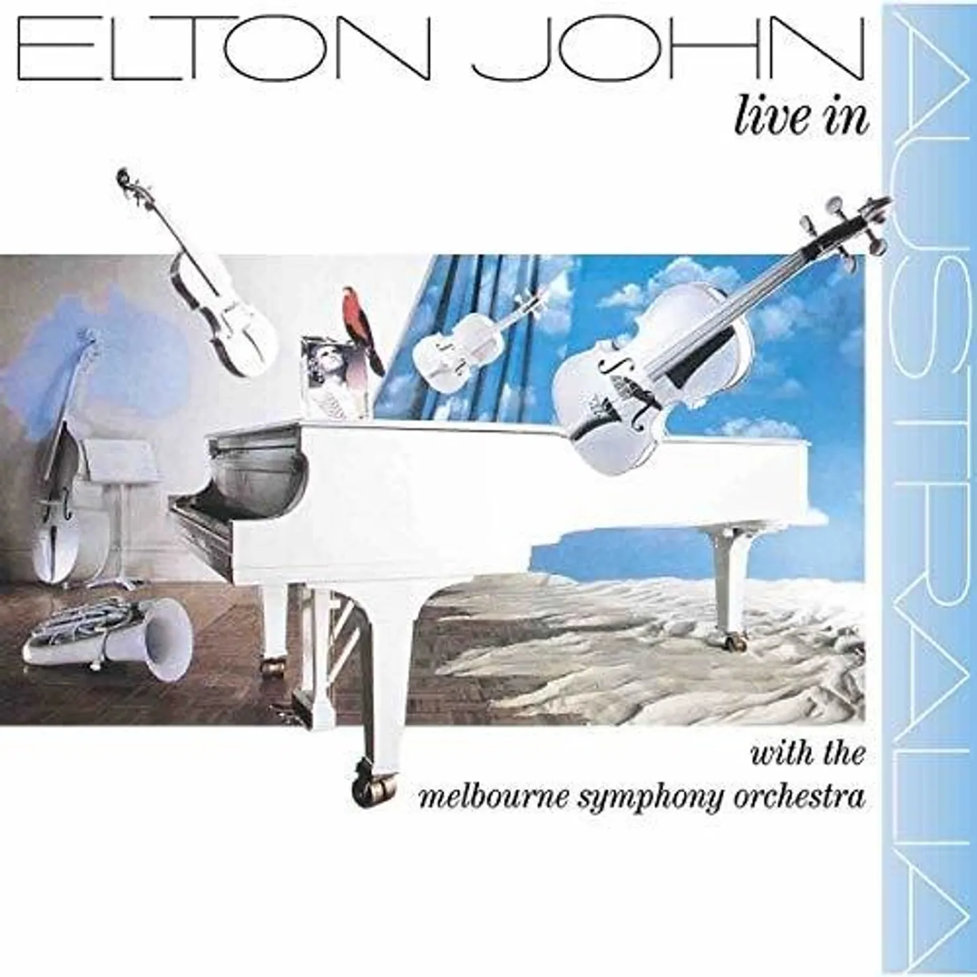 Elton John LP Vinyl - Live In Australia With The Melbourne Symphony Orc