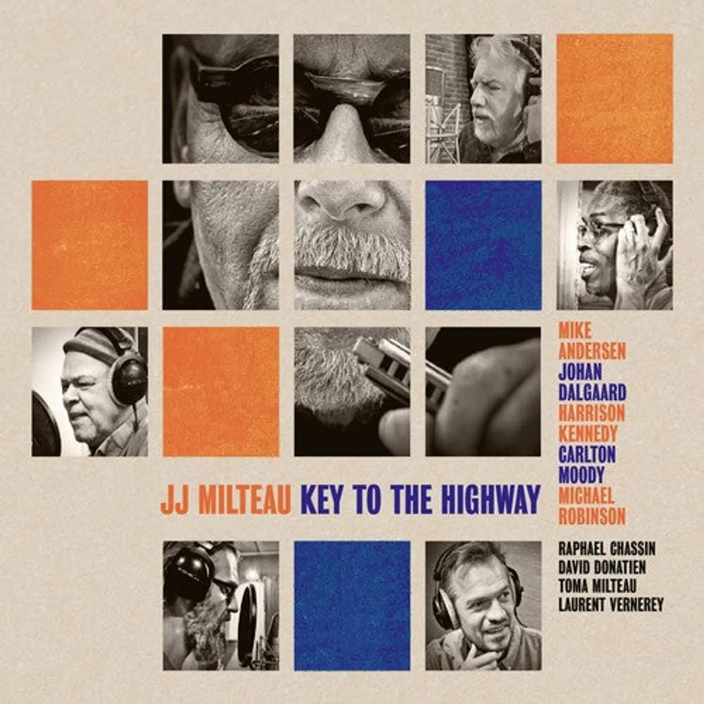 Jean-Jacques Milteau LP Vinyl - Key To The Highway