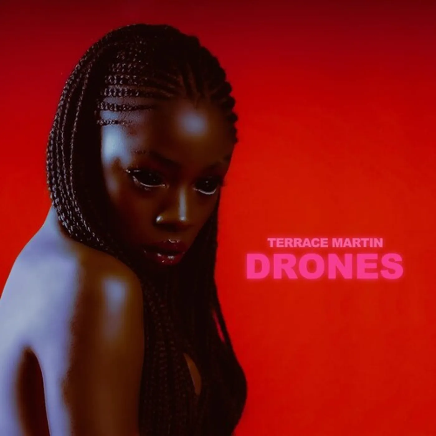 Terrace Martin LP Vinyl - Drones (Coloured Vinyl) (Red)