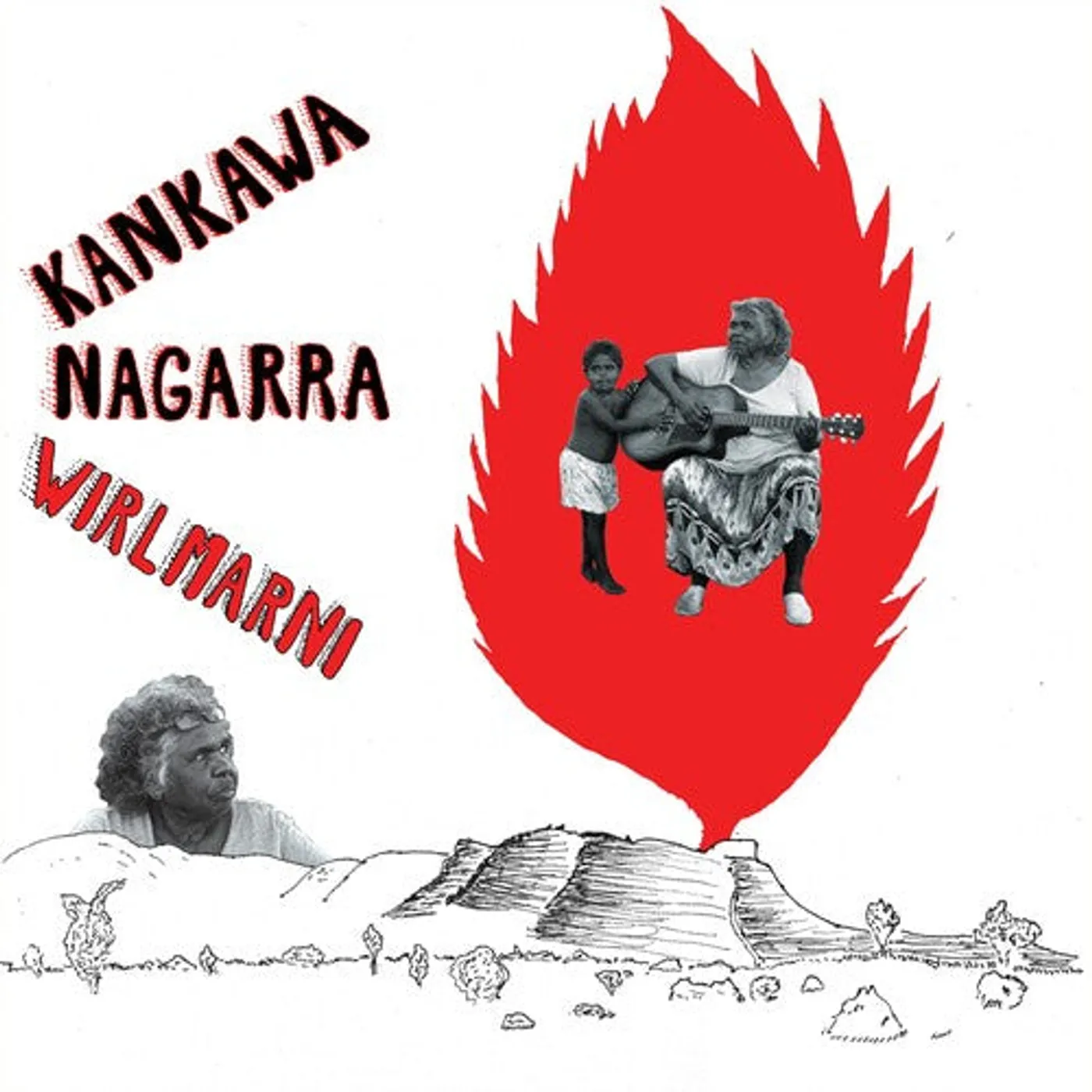 Kankawa Nagarra LP Vinyl - Wirlmarni (Coloured Vinyl) (Cvnl) (Red)