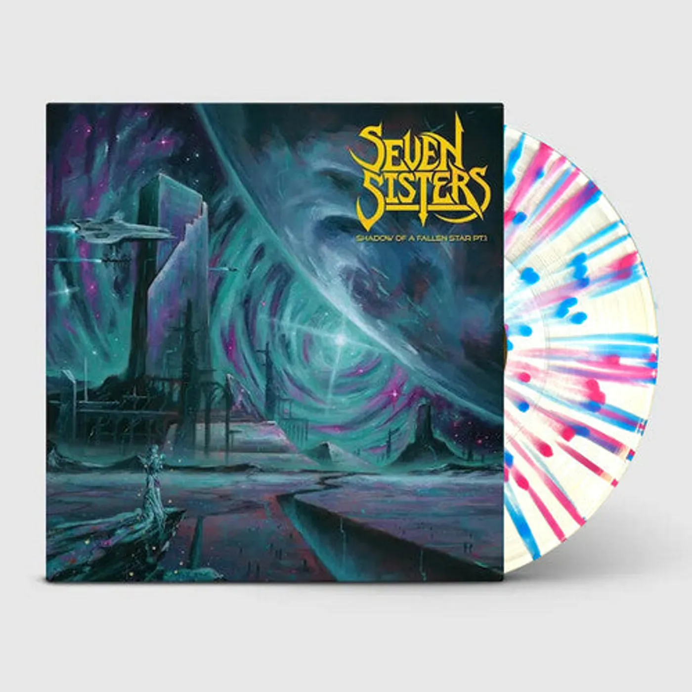 Seven Sisters LP Vinyl - Shadow Of A Falling Star: Part 1 (Blue) (Cvnl)