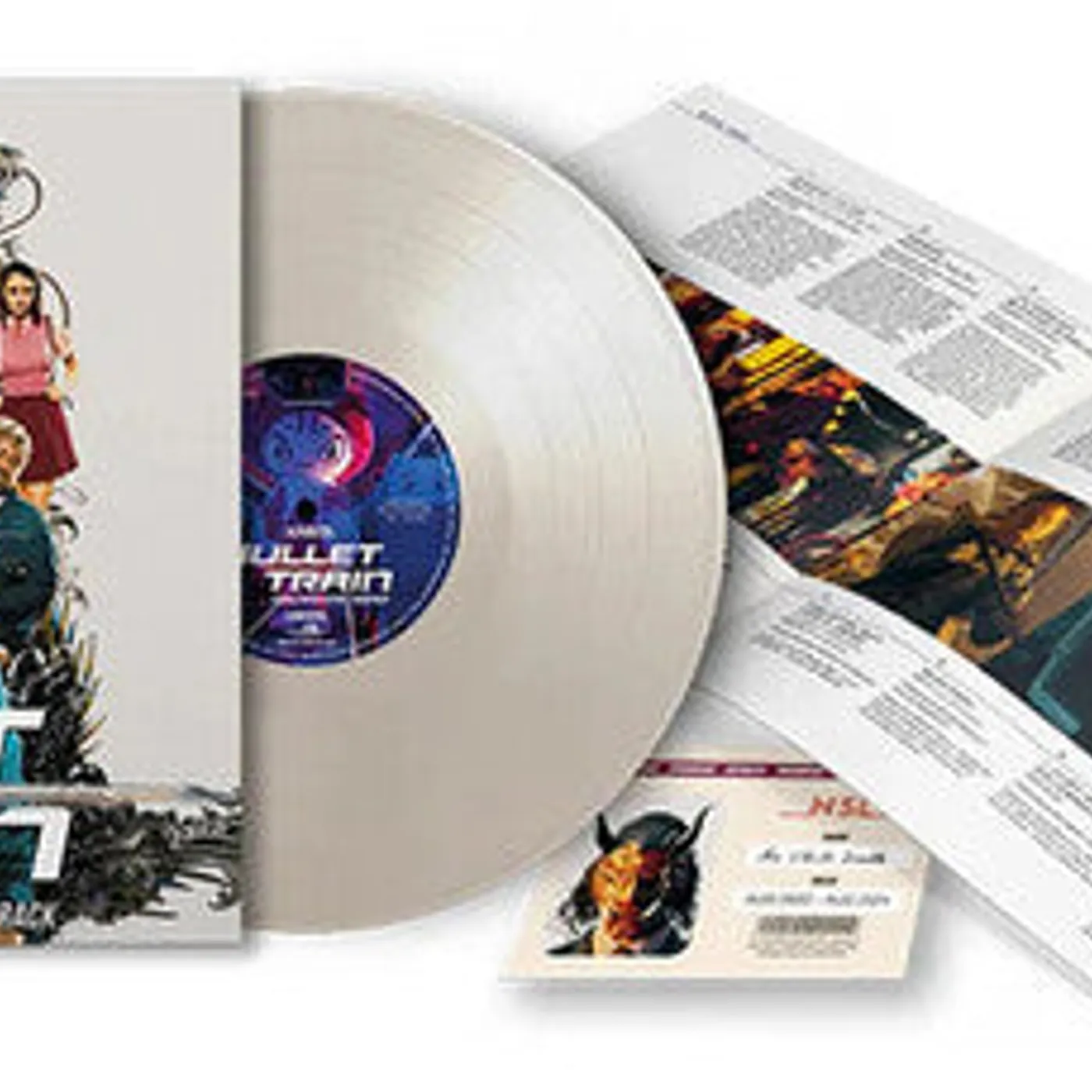 Bullet Train - O.S.T. Bullet Train - Original Soundtrack (Coloured Vinyl) (Ltd) (Ogv) (Wht) LP Vinyl - Bullet Train - Original Soundtrack (Coloured Vinyl) (Ltd) (Ogv) (Wht)