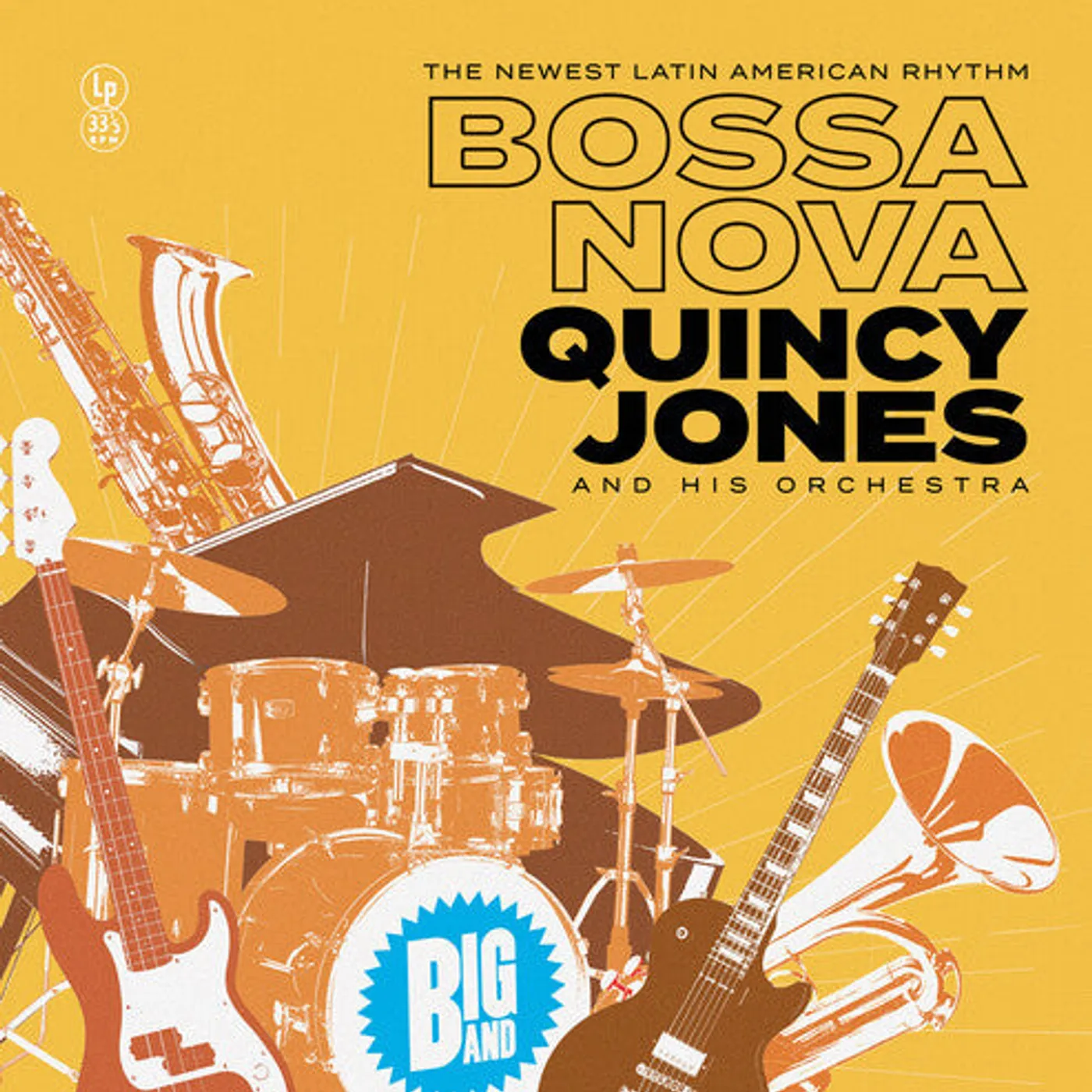 Quincy Jones LP Vinyl - Big Band Bossa Nova