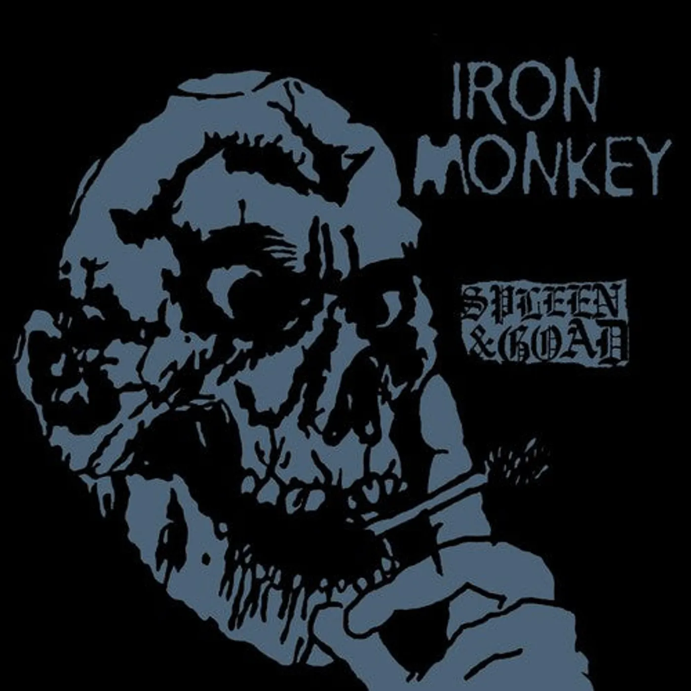 Iron Monkey LP Vinyl - Spleen And Goad (Blue) (Coloured Vinyl)