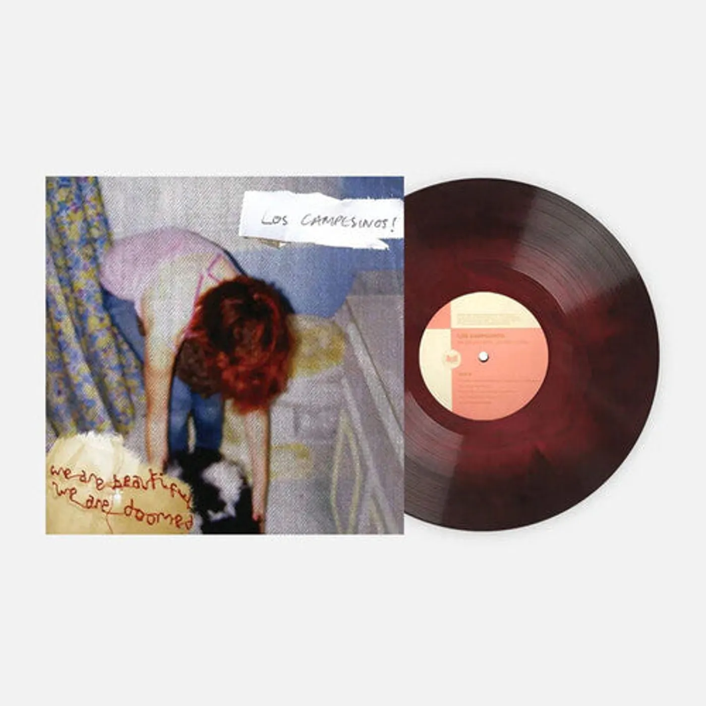 Los Campesinos! LP Vinyl - We Are Beautiful We Are Doomed (Blk) (Coloured Vinyl) (Ogv)