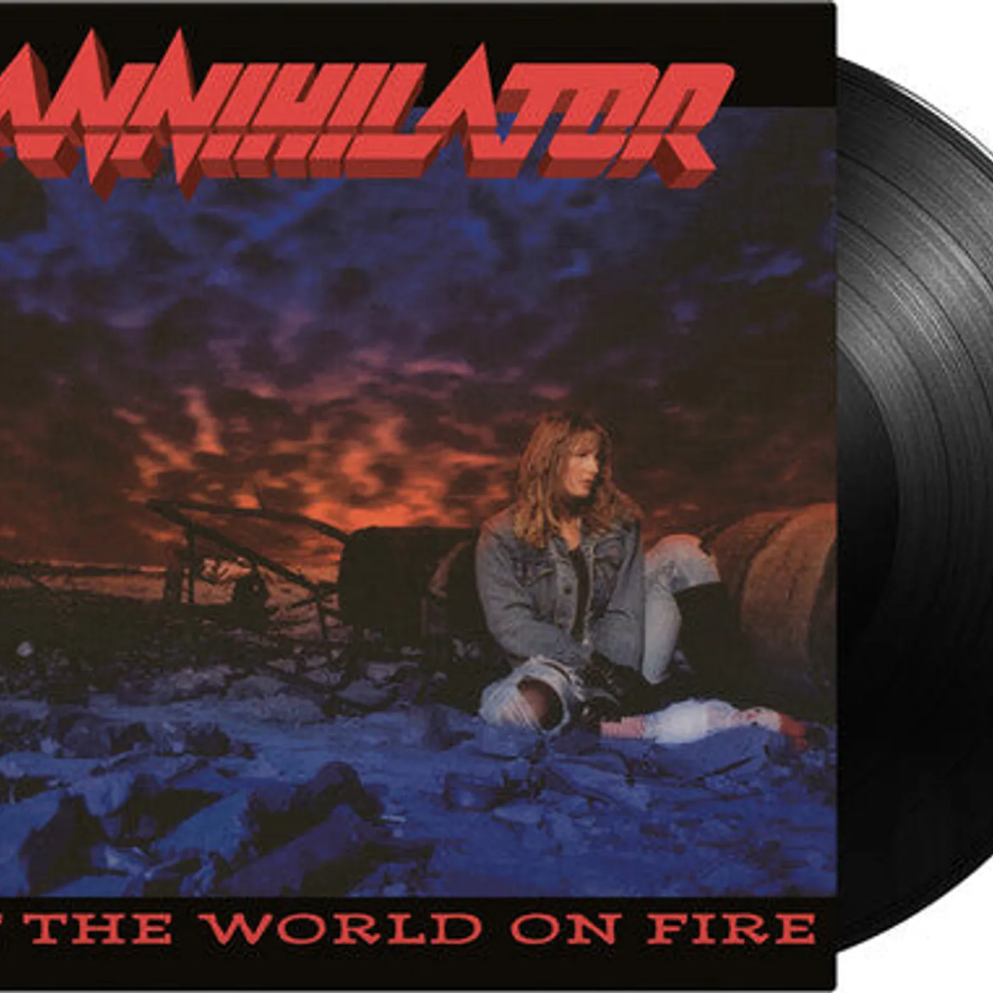 Annihilator LP Vinyl - Set The World On Fire (Blk) (Ogv) (Hol)