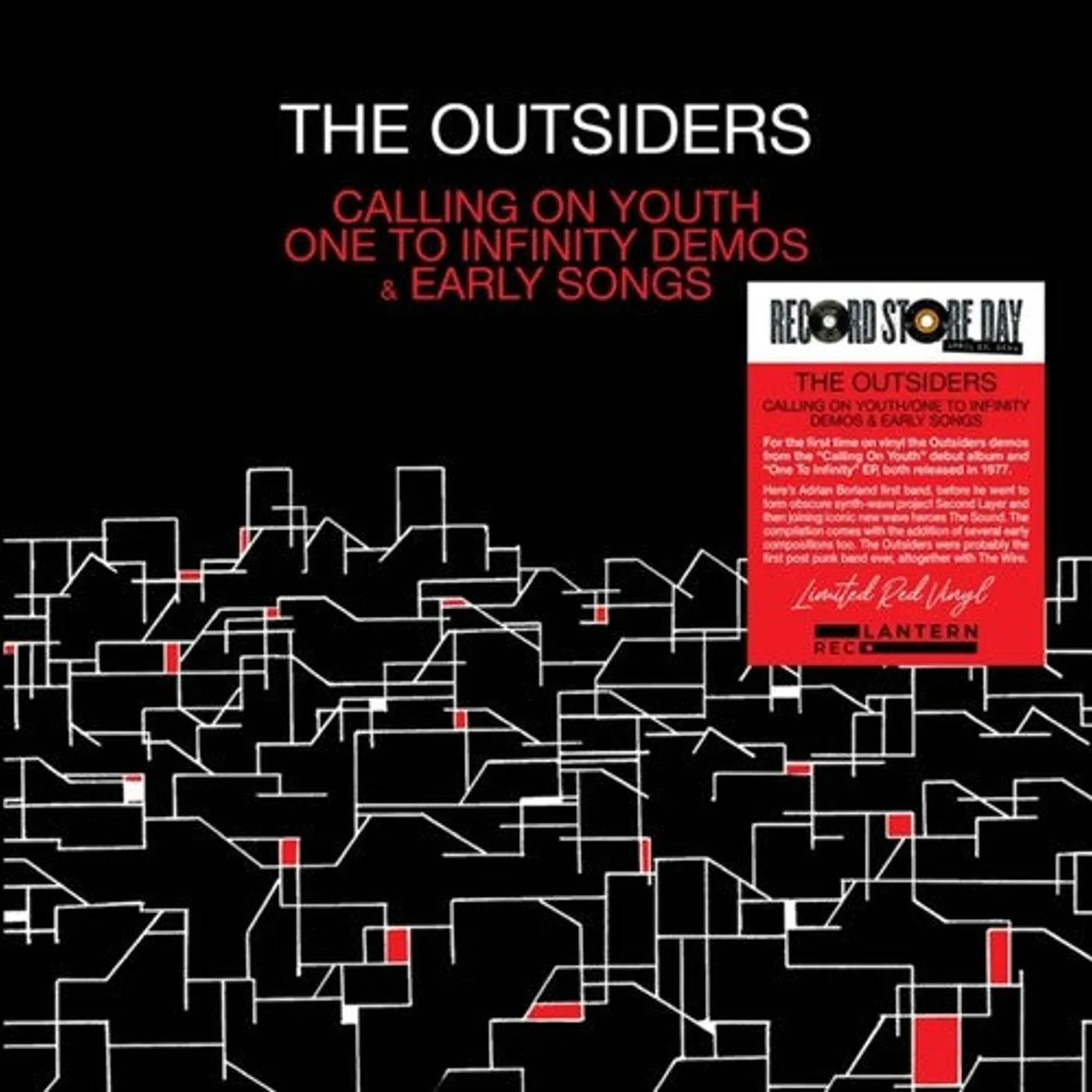 Outsiders LP Vinyl - Calling On Youth Demos & Early Songs (Coloured Vinyl) (Ltd)