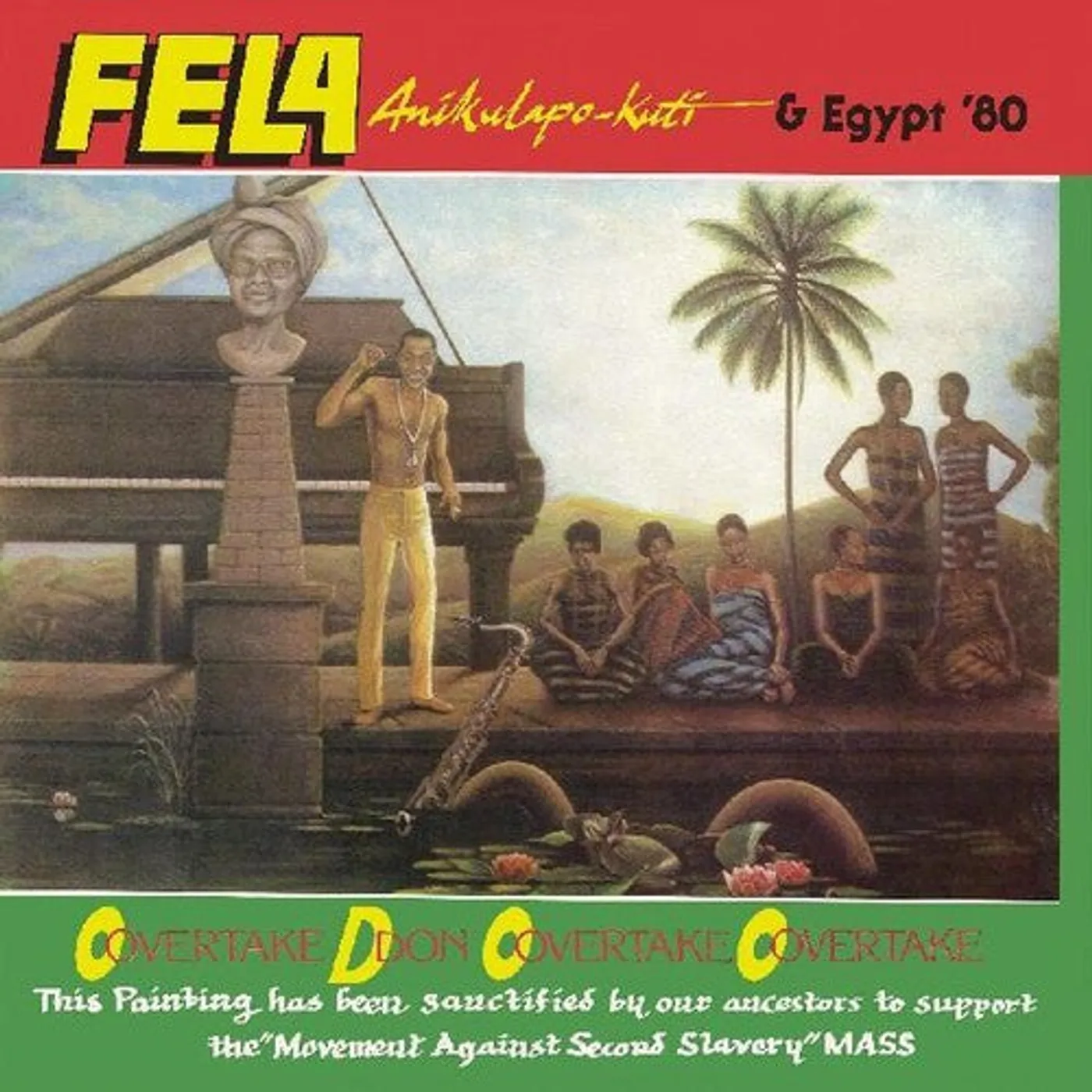 Fela Kuti LP Vinyl - O.D.O.O. (Overtake Don Overtake Overtake) (Cvnl)