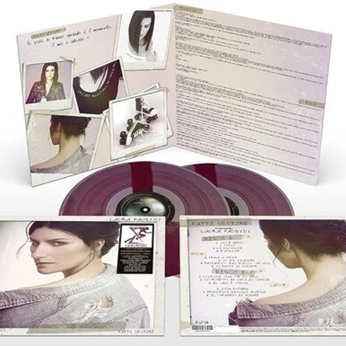 Laura Pausini LP Vinyl - Fatti Sentire (Coloured Vinyl) (Ltd) (Maro) (Ogv) (Numb)
