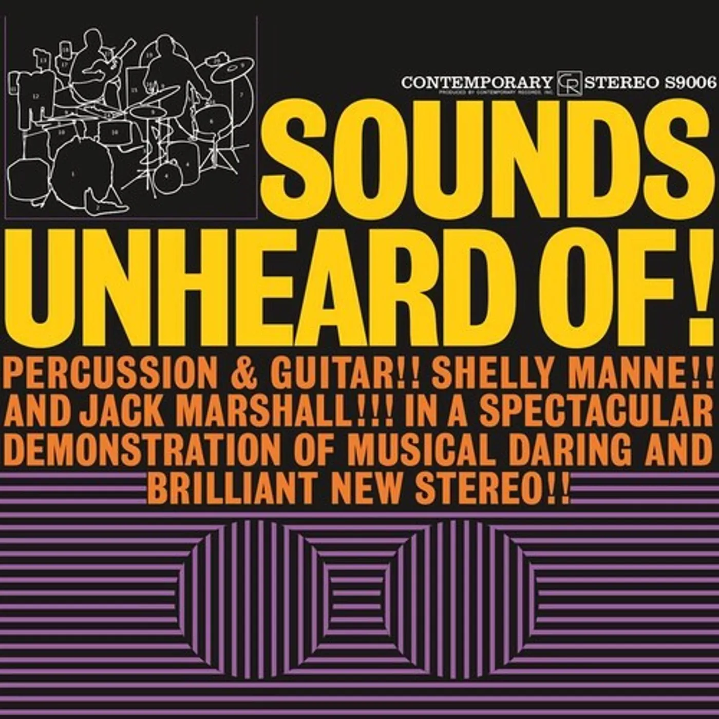 Shelly Manne LP Vinyl - Sounds Unheard Of (Gate Fold) (Ogv)