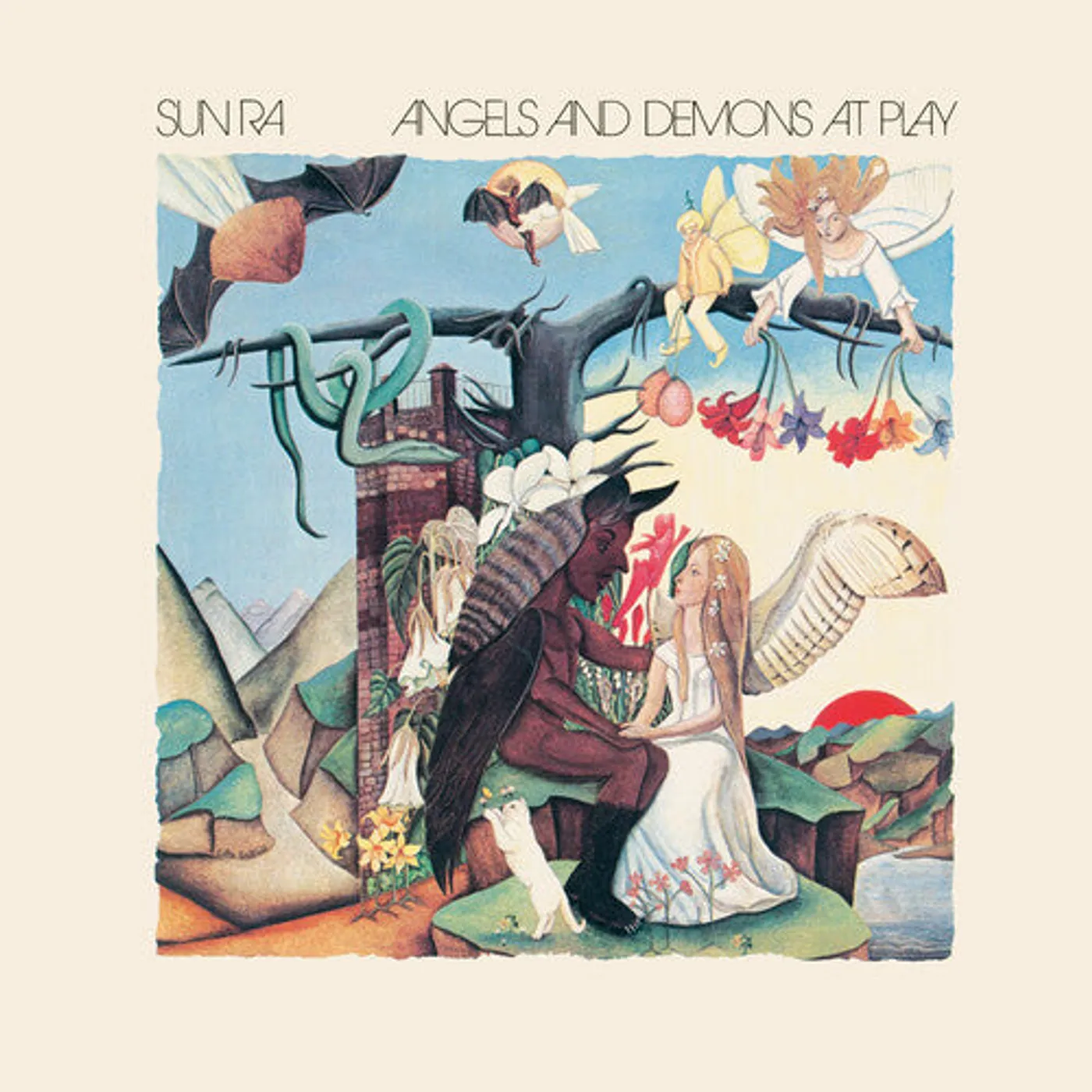Sun Ra LP Vinyl - Angels & Demons At Play (Coloured Vinyl) (Ogv) (Red) (Spa)