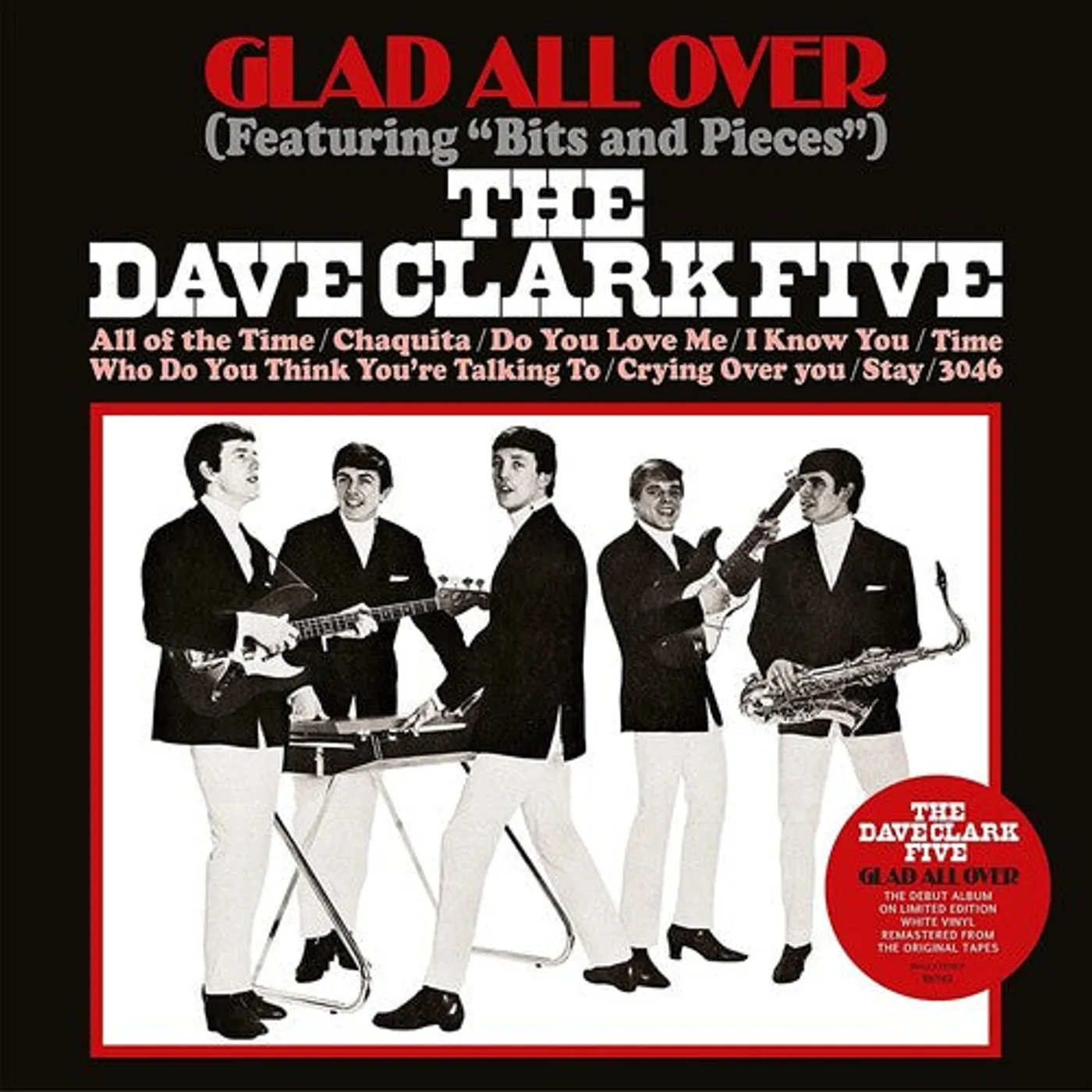 The Dave Clark Five LP Vinyl - Glad All Over (Coloured Vinyl) (Ofgv) (Wht)