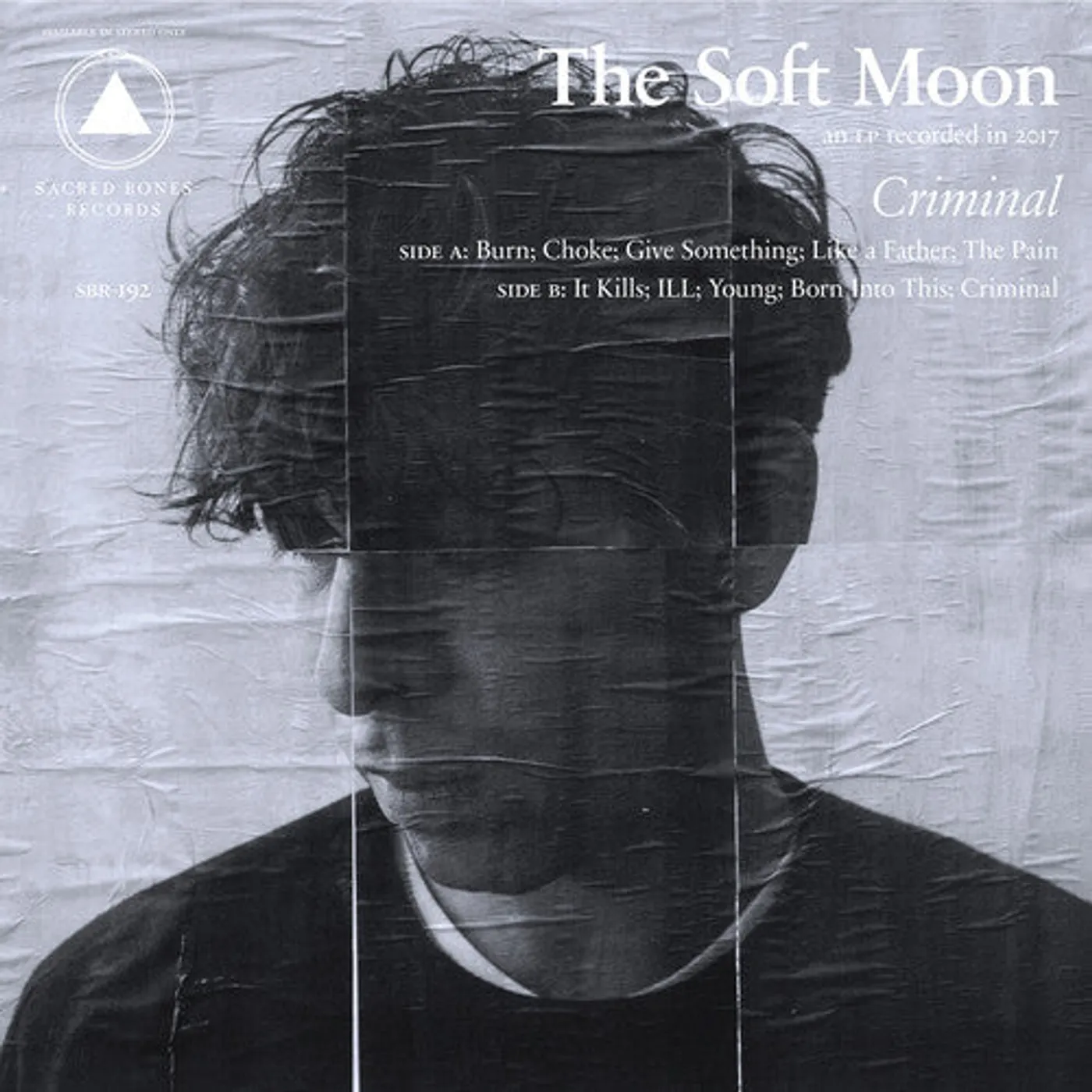 The Soft Moon LP Vinyl - Criminal - Yellow & Black Swirl (Blk) (Coloured Vinyl) (Ylw)
