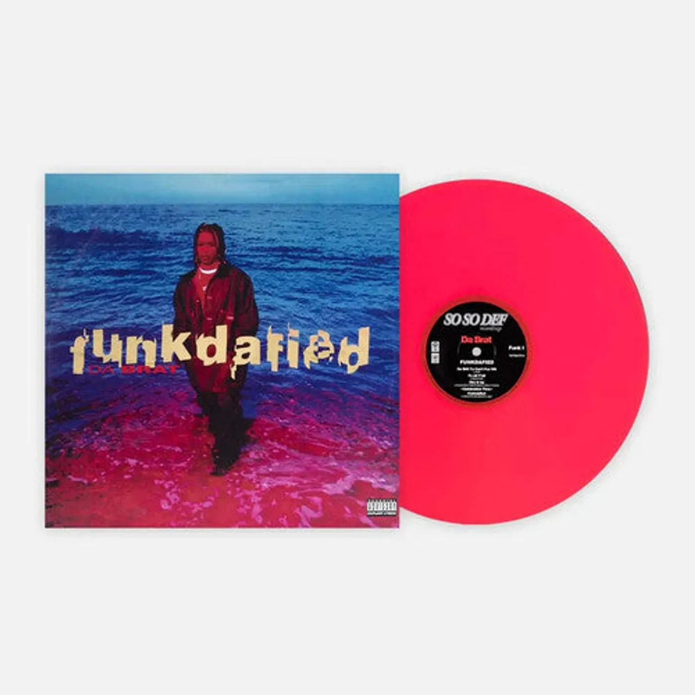Da Brat LP Vinyl - Funkdafied (Coloured Vinyl) (Red) (Hol)
