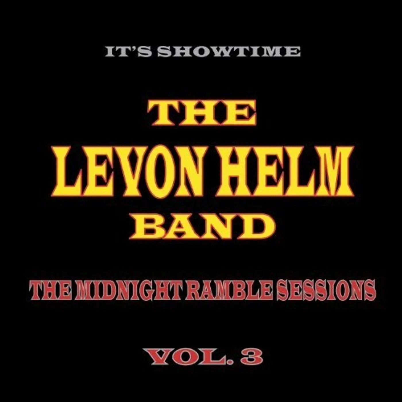 Levon Helm LP Vinyl - Midnight Ramble Sessions 3