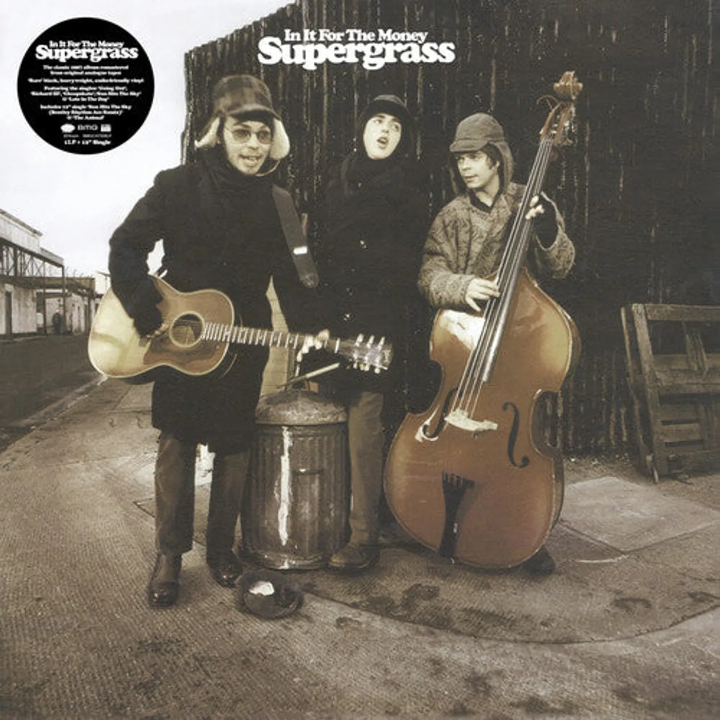 Supergrass LP Vinyl - In It For The Money (Coloured Vinyl) (Ogv) (Wht) (Wtwv)