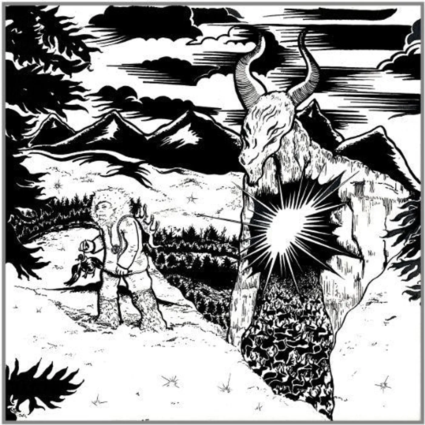 Natural Snow Buildings LP Vinyl - Snowbringer Cult (Reis)
