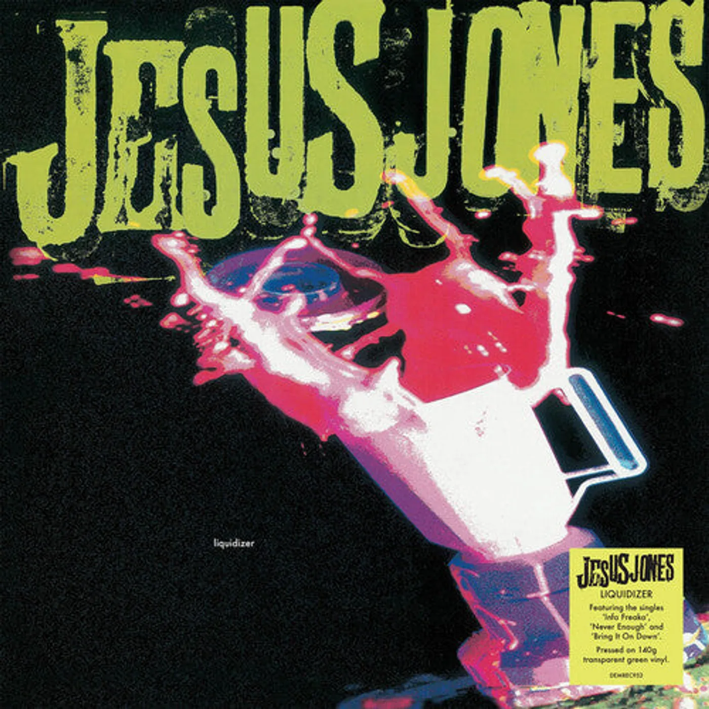 Jesus Jones LP Vinyl - Liquidizer (Coloured Vinyl) (Grn) (Ofgv) (Uk)