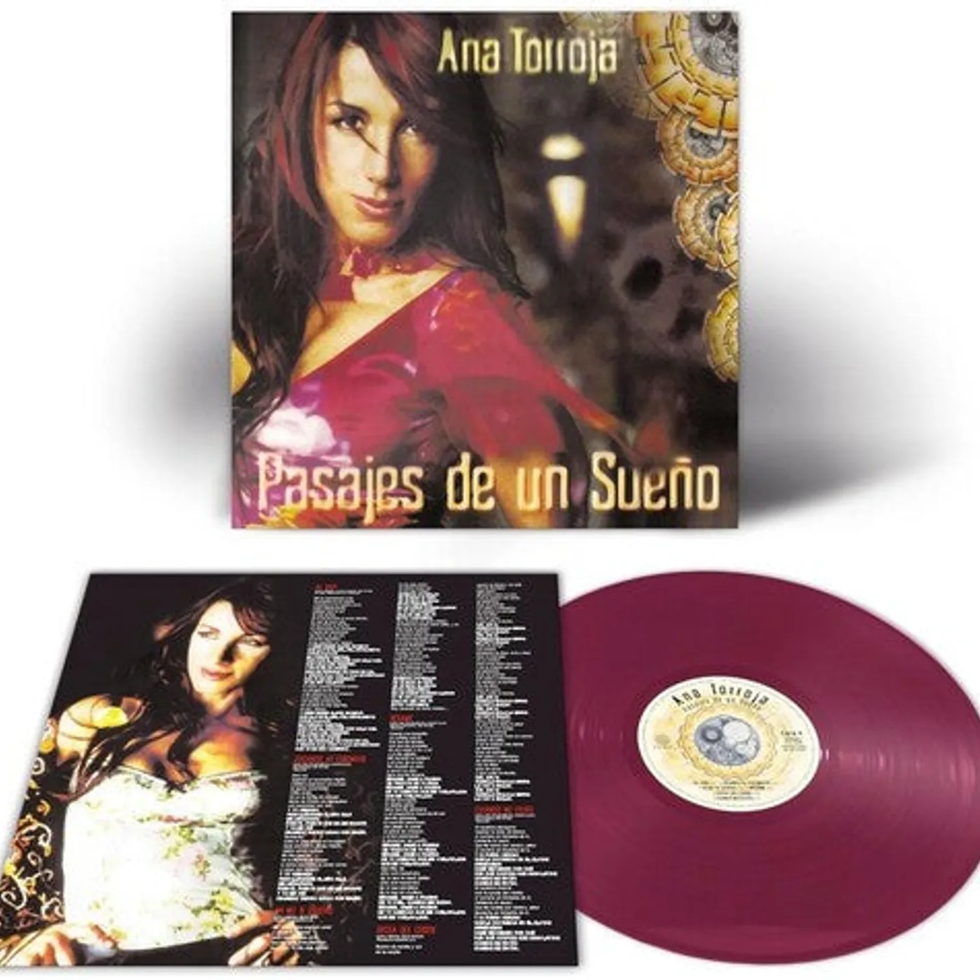 Ana Torroja LP Vinyl - Pasajes De Un Sueno (Coloured Vinyl) (Red) (Spa)