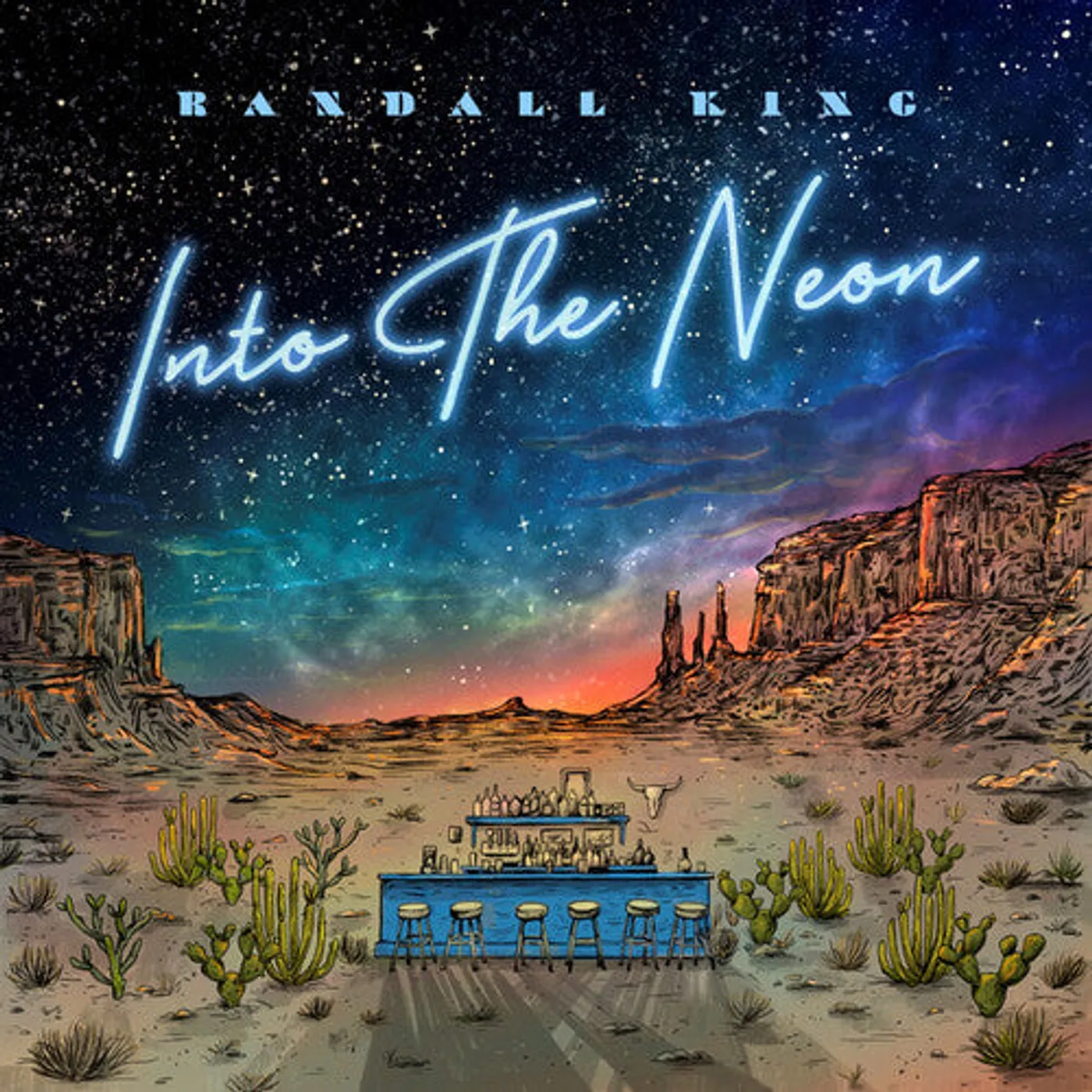Randall King LP Vinyl - Into The Neon
