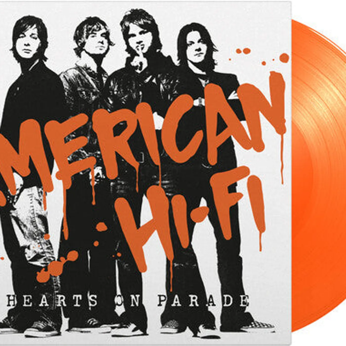 American Hi-Fi LP Vinyl - Hearts On Parade (Coloured Vinyl) (Ltd) (Ogv) (Org) (Hol)