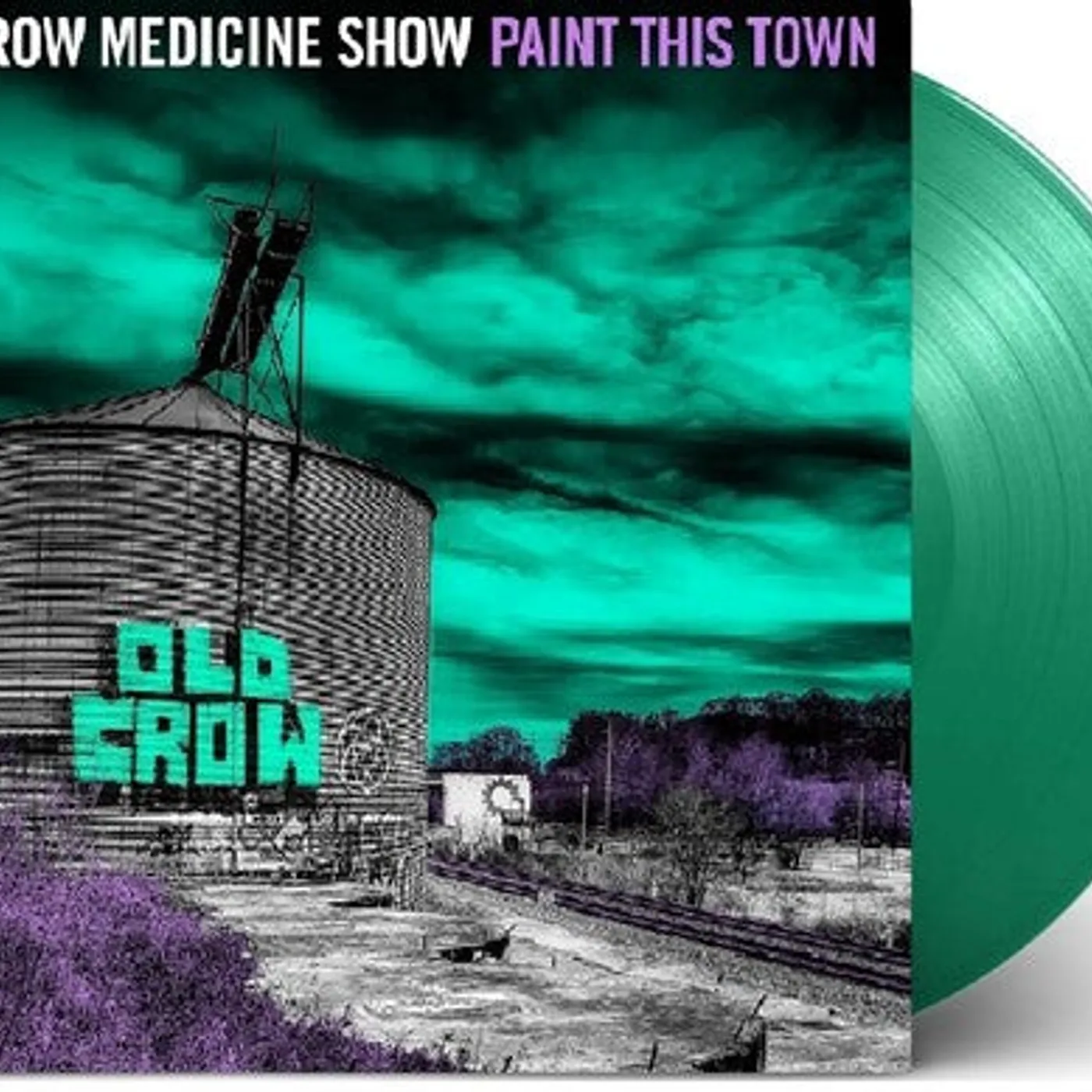 Old Crow Medicine Show LP Vinyl - Paint This Town (Coloured Vinyl) (Grn)