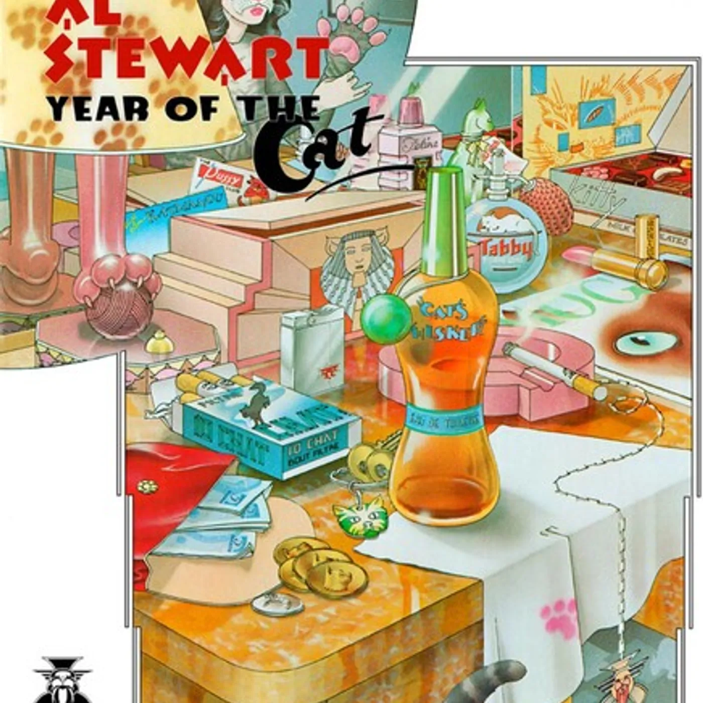 Al Stewart LP Vinyl - Year Of The Cat (Coloured Vinyl) (Gate Fold) (Ltd) (Red)