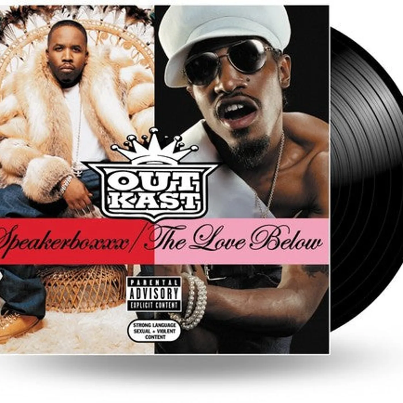 Outkast LP Vinyl - Speakerboxxx: Love Below (Uk)