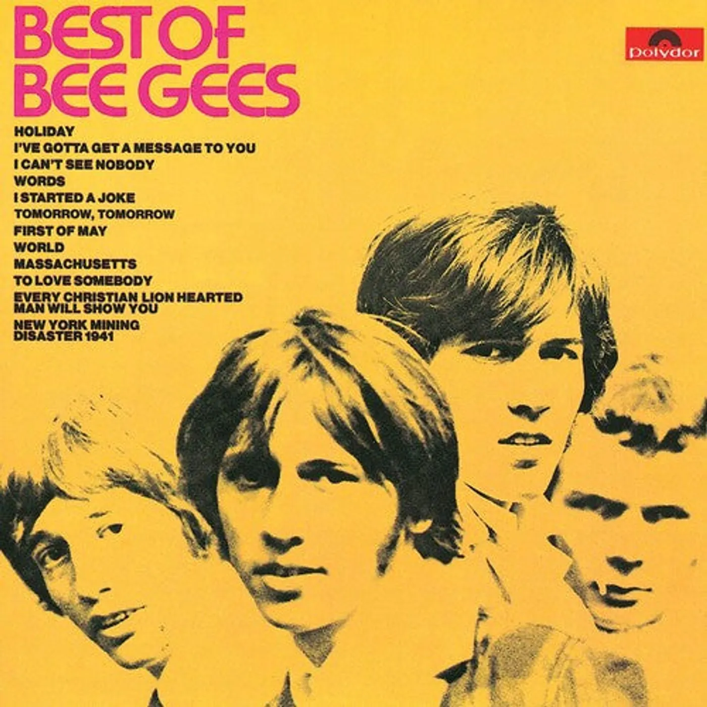 Bee Gees LP Vinyl - Best Of Bee Gees (Cvnl) (Purp)