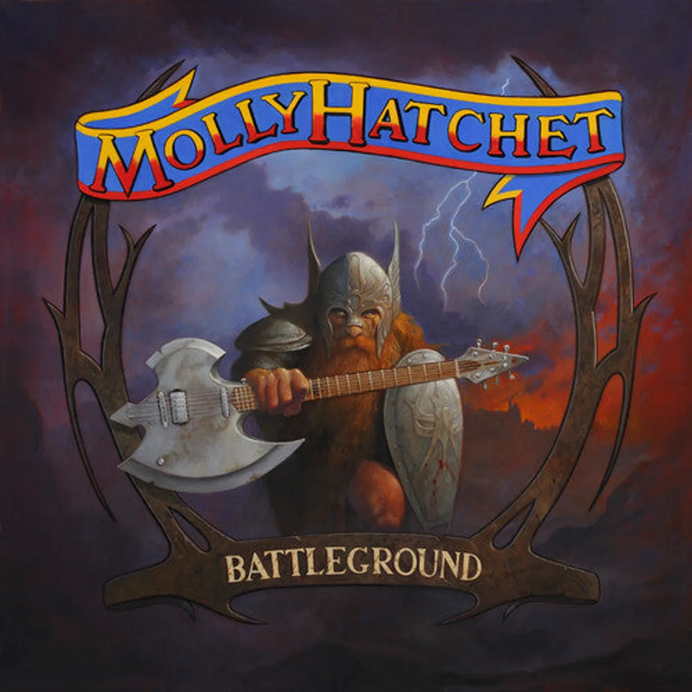 Molly Hatchet LP Vinyl - Battleground