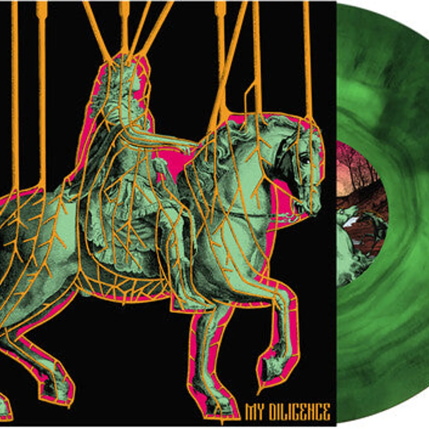 My Diligence LP Vinyl - Death Horses Black (Coloured Vinyl) (Grn) (Ltd)