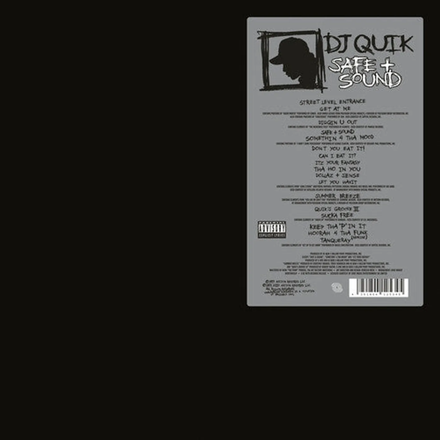 DJ Quik LP Vinyl - Safe & Sound (2Pk)