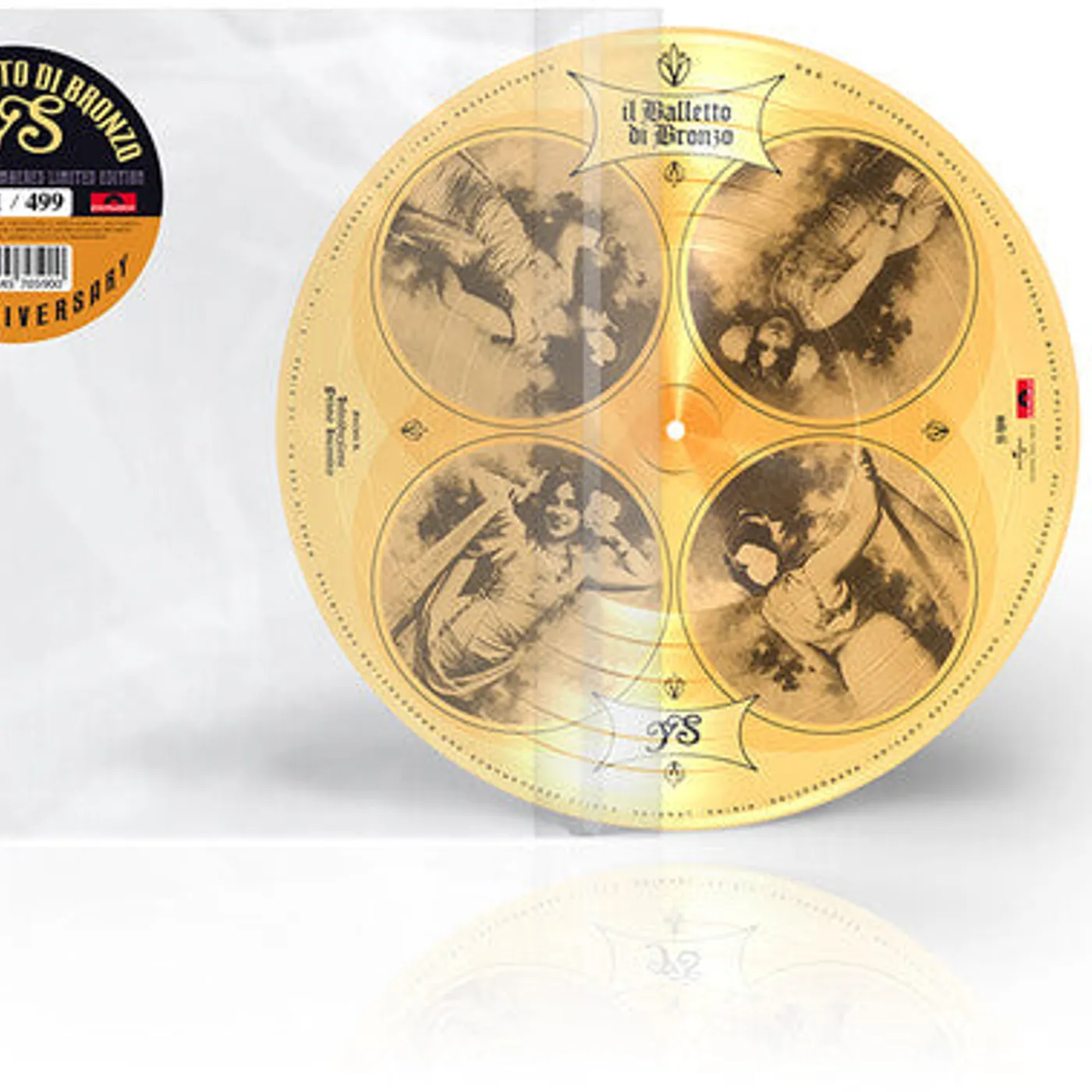 Il Balletto Di Bronzo LP Vinyl - Ys (Ltd) (Pict) (Aniv) (Ita)