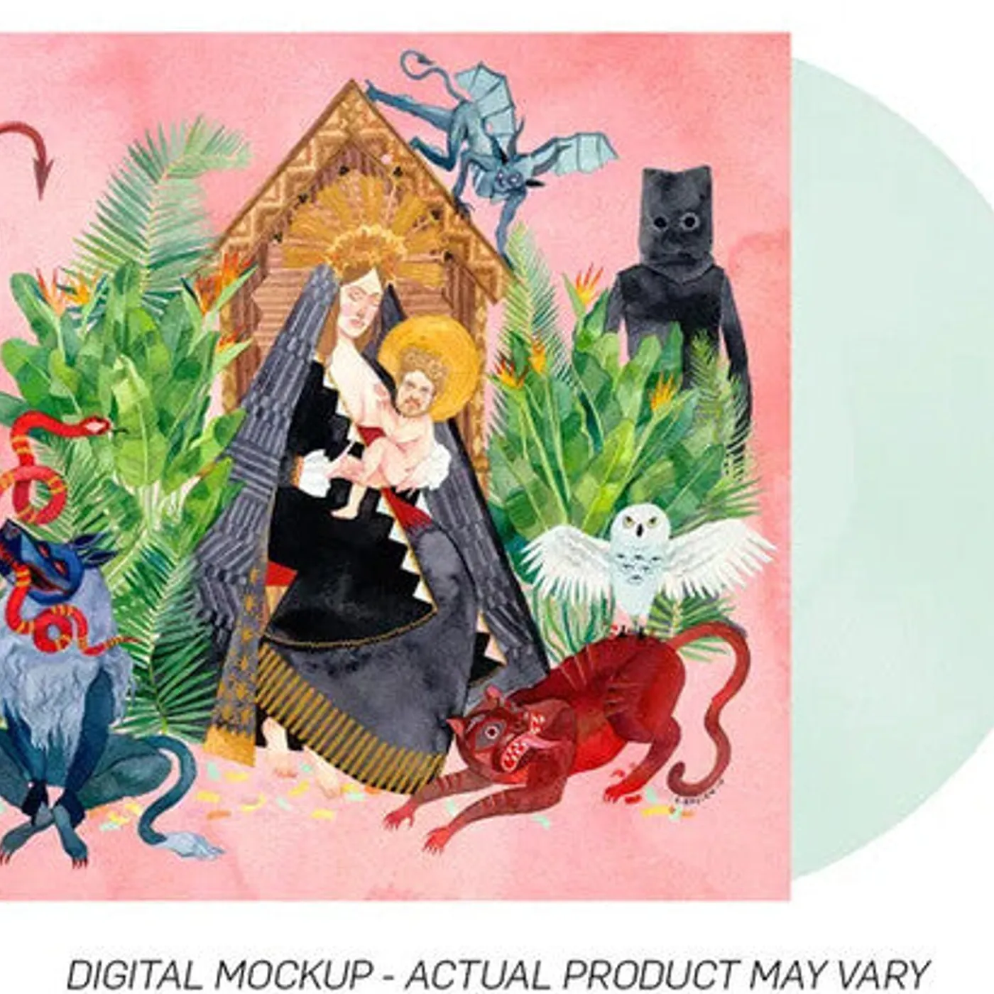 Father John Misty LP Vinyl - I Love You Honeybear (Cvnl) (Can)