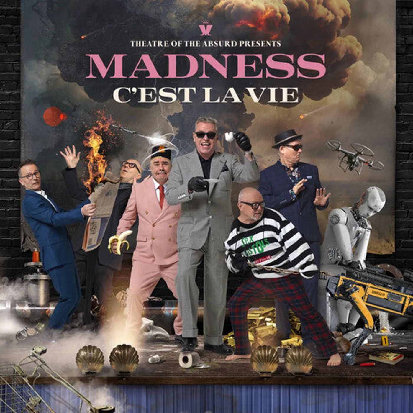 Madness LP Vinyl - Theatre Of The Absurd Presents C'Est La Vie