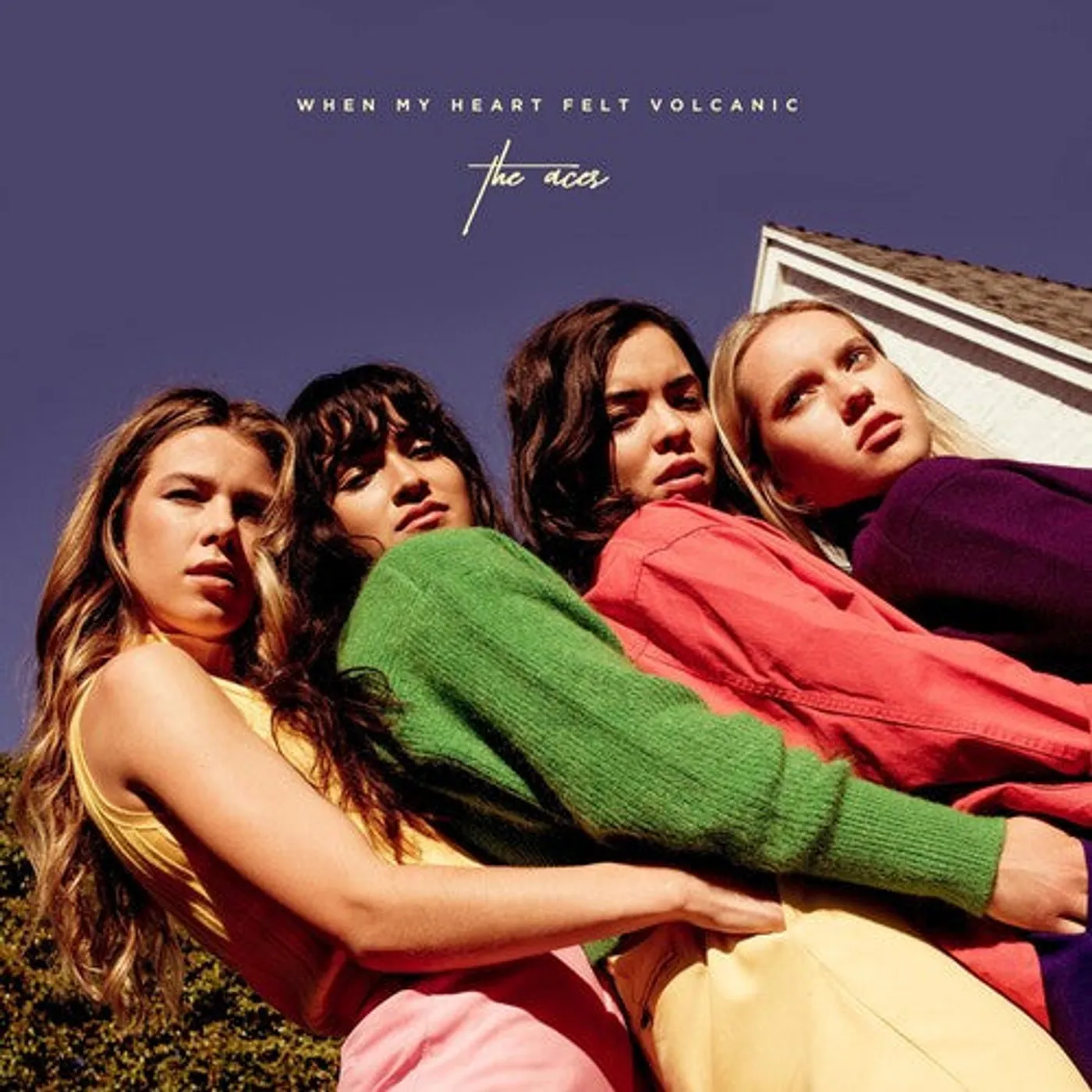 The Aces LP Vinyl - When My Heart Felt Volcanic