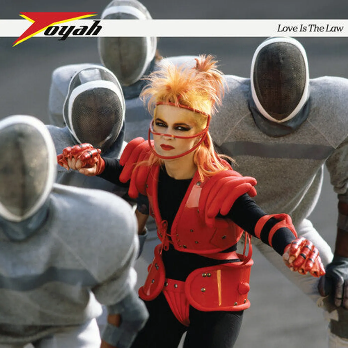 Toyah LP Vinyl - Love Is The Law - Remastered (Coloured Vinyl) (Red) (Uk)
