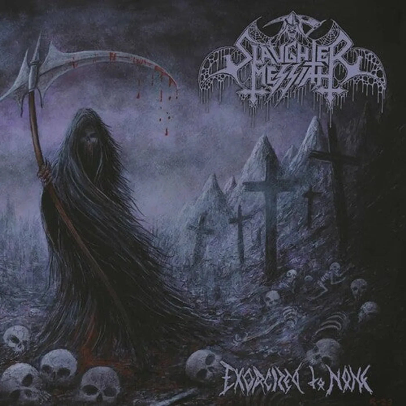 Slaughter Messiah LP Vinyl - Exorcized To None (Coloured Vinyl)