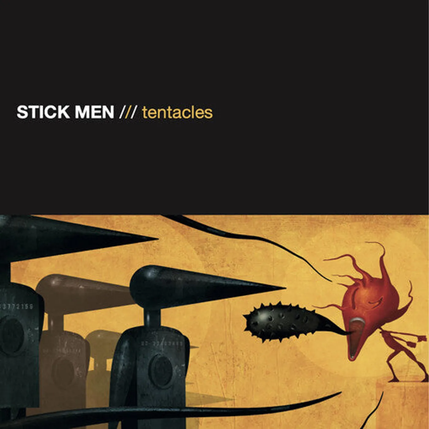 Stick Men LP Vinyl - Tentacles - Silver (Coloured Vinyl) (Slv)