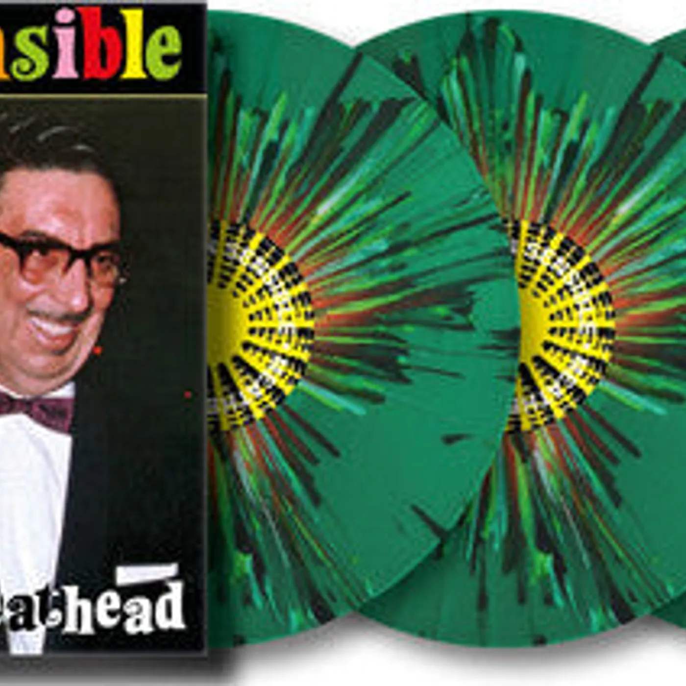 Captain Sensible LP Vinyl - Meathead - Limited Edition Splatter Green (Coloured Vinyl)