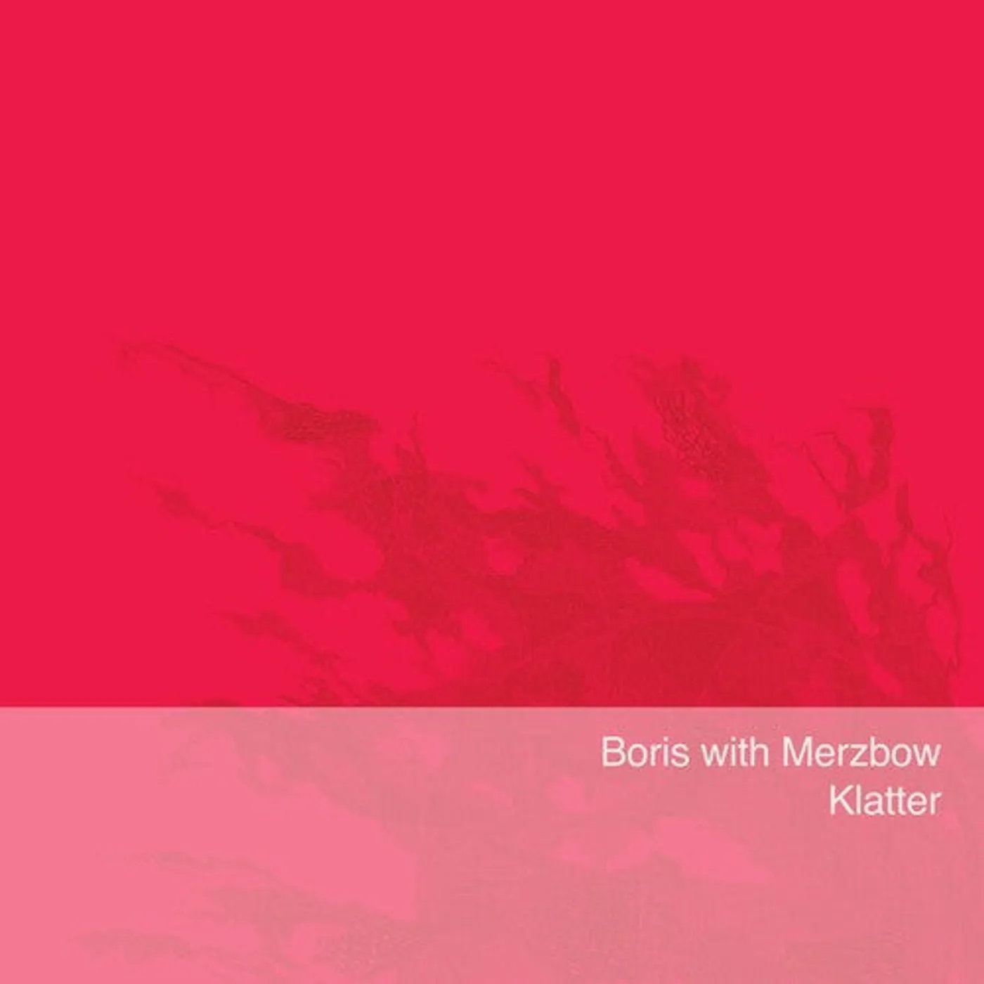 Boris With Merzbow LP Vinyl - Klatter (Coloured Vinyl) (Pnk)