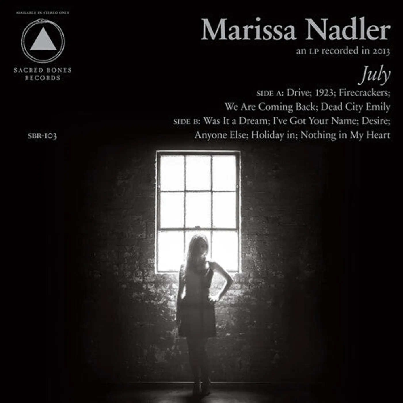Marissa Nadler LP Vinyl - July (10Th Anniversary Edition) (Coloured Vinyl) (Slv)